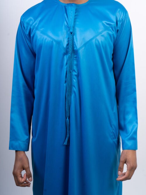 Ocean Blue Emirati Thobe